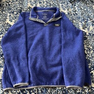 Blue LL Bean women’s sweater